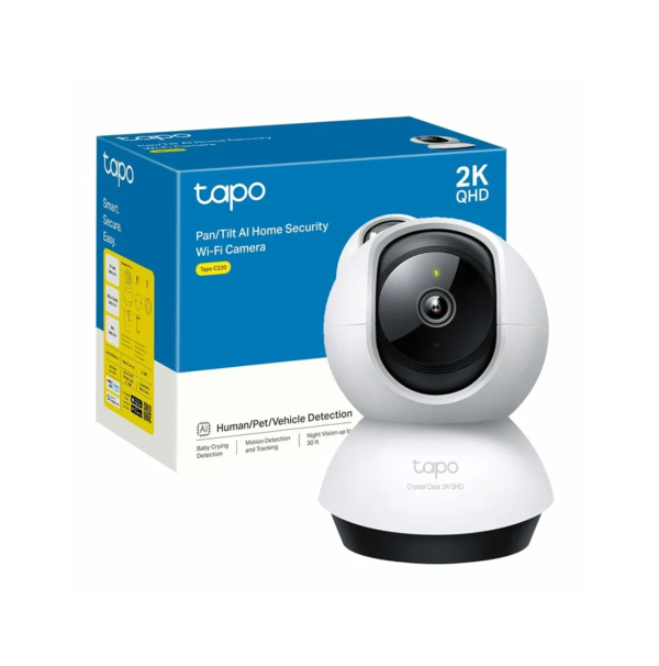 Cámara de seguridad Wi-Fi TAPO C220 Pan/Tilt 2K QHD Marca:TP-Link - Imagen 3