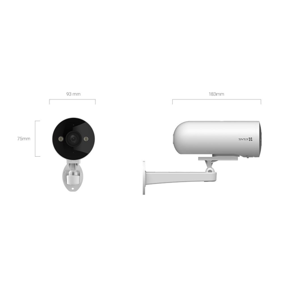 Cámara Wi-Fi inteligente H5 PoE 2K Marca: Ezviz - Imagen 2