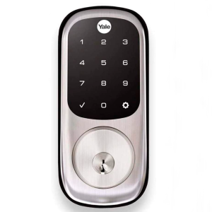 Cerradura de seguridad en níquel satinado con pantalla táctil+ Llave YRD226 Marca: Yale