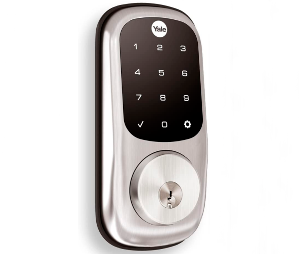 Cerradura de seguridad en níquel satinado con pantalla táctil+ Llave YRD226 Marca: Yale - Imagen 5