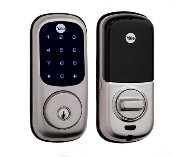 Cerradura de seguridad en níquel satinado con pantalla táctil+ Llave YRD226 Marca: Yale - Imagen 6