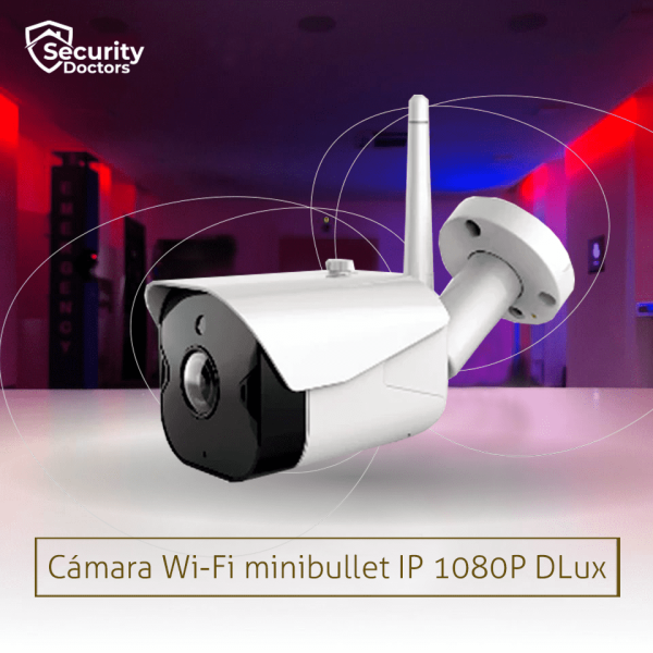 Cámara de seguridad Wi-Fi minibullet IP 1080P lente de 4mm DLXGX4ST Marca: dLux - Imagen 2