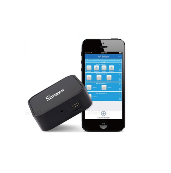 Controlador para alarmas ( Convertidor de 433mhz a WiFi y viceversa) Sonoff Bridge Marca: Sonoff - Imagen 2