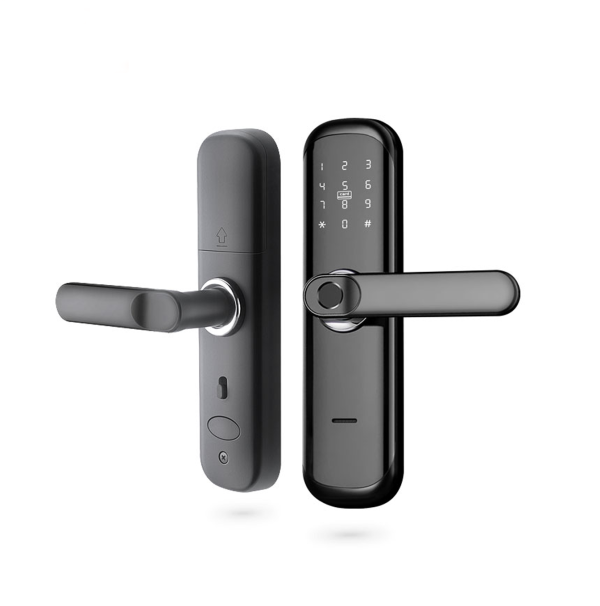 Cerradura inteligente con huella digital para puerta,  WiFi, contraseña, Tarjetas de proximidad HR01 Marca: Tuya - Imagen 3