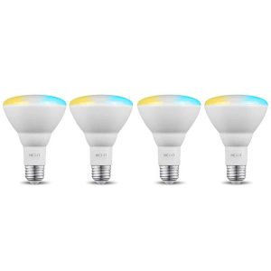 Bombillo Inteligente Wi-Fi LED Luz Blanca, Pack 4 Unidades NHB-W2104PK Marca: Nexxt