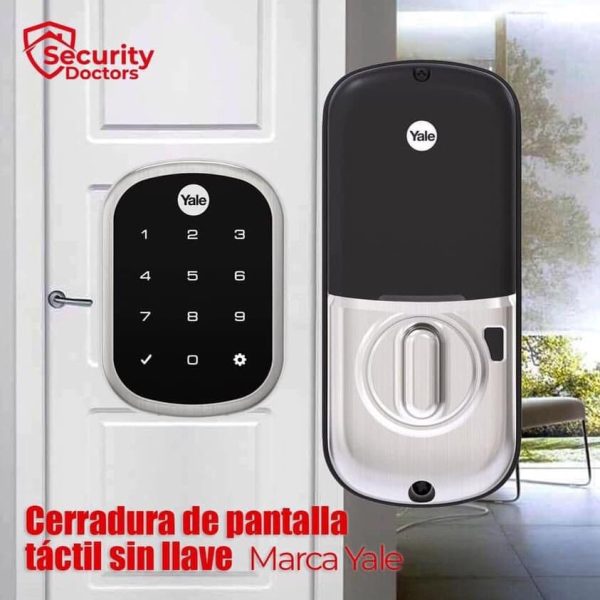 Cerradura de pantalla táctil sin llave Yale Z-Wave Plus YRD256-ZW2-619 Marca: Yale - Imagen 5